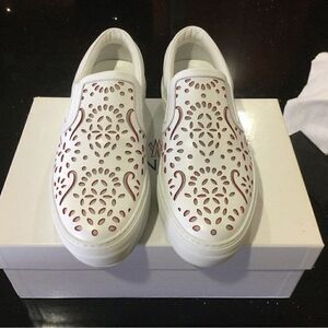 MONCLER Rosalina Scarpa Leather Shoe